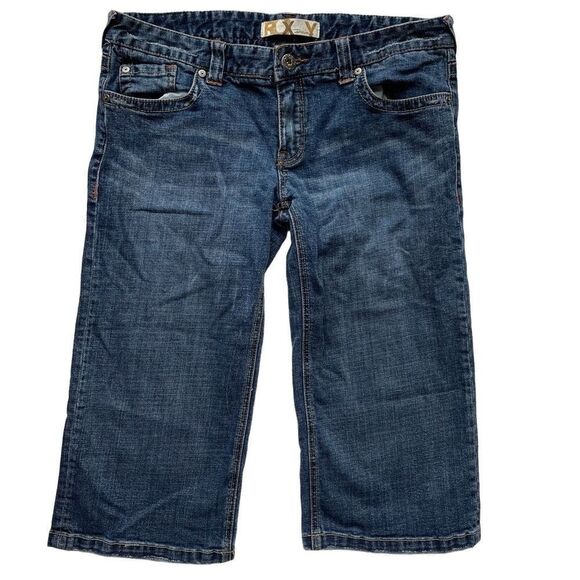 Roxy Denim Flap Pockets Capri - Women’s 13 - Picture 1 of 6